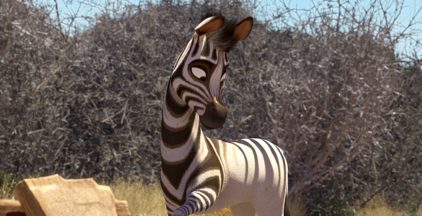 Khumba (Jake T. Austin) is immediately ostracized by all the zebras except ...